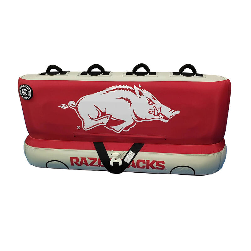 Collegiate Waves Arkansas "The Coach" 3-Person Towable Tube image number 4
