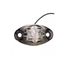 Valterra Diamond Red LED Clearance/Side Marker Light, One Wire