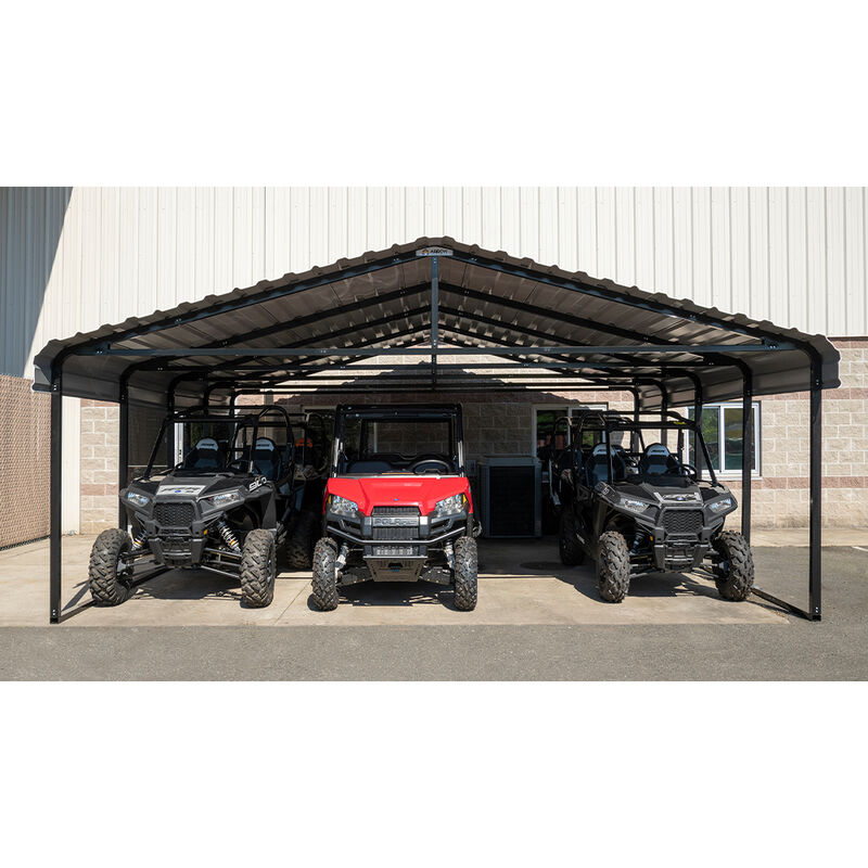 ShelterLogic Arrow Carport, 20'W x 20'L x 7'H image number 3
