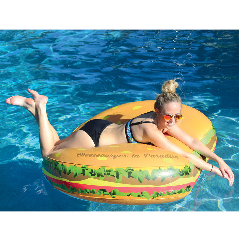Margaritaville Cheeseburger In Paradise Pool Float image number 2