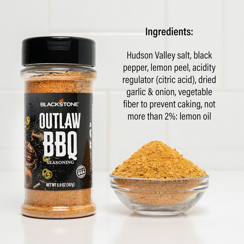 Blackstone Outlaw BBQ Seasoning, 5.9 oz. image number 2