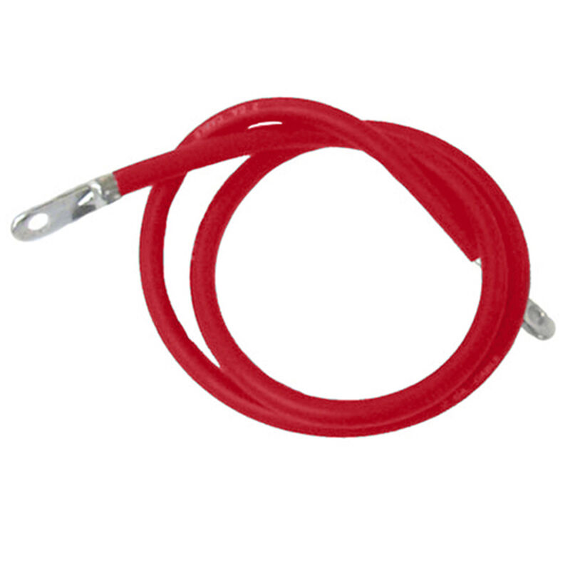 Sierra Red Engine Battery Cable, 2'L image number 1