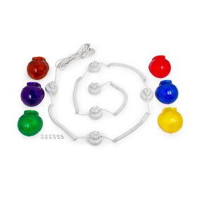 Camco Outdoor Multi-Color Globe Light Set