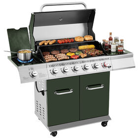 Royal Gourmet GA6402L 6-Burner BBQ Propane Gas Grill with Sear Burner and Side Burner