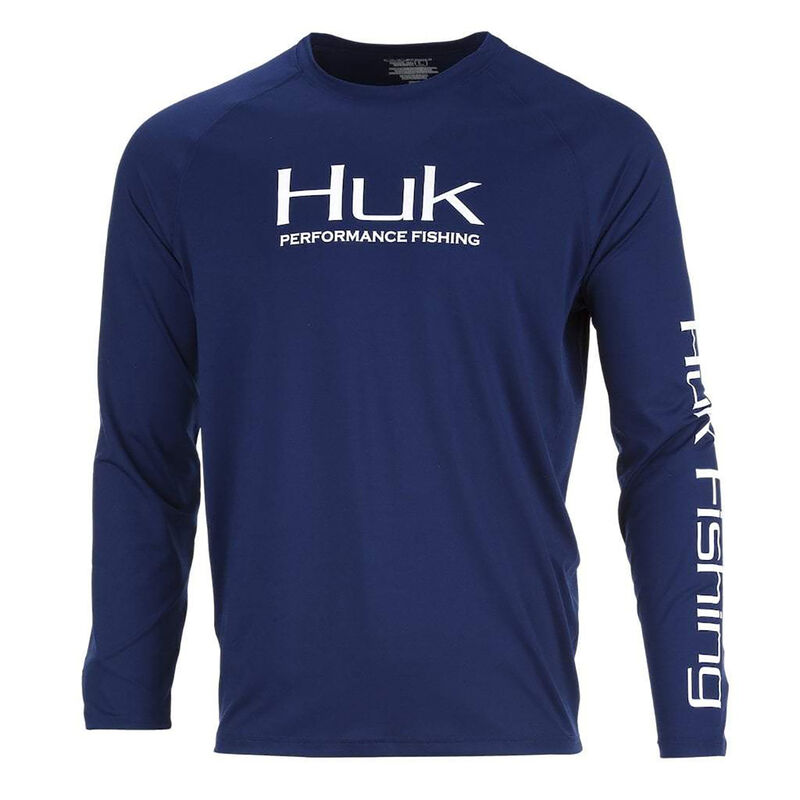 HUK Men’s Pursuit Vented Long-Sleeve Tee image number 17