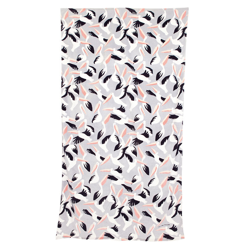 Printed Village Beach Towel image number 34