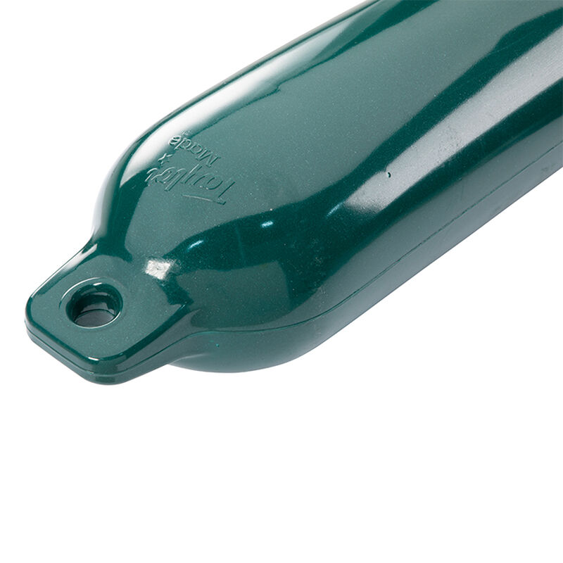 Hull-Gard Inflatable Fender, Emerald Green (10.5" x 30") image number 4