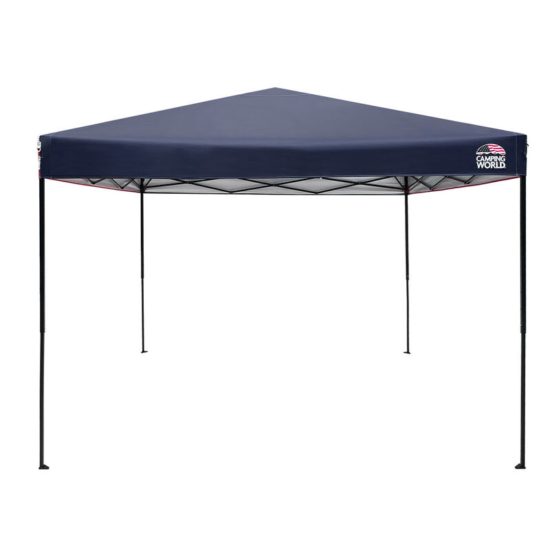 Camping World Flag 10x10 in Canopy - Red/White/Blue image number 2