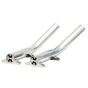 Tigress Cast Stainless Steel Side-Mount Outrigger Holders, Pair 1-1/8" ID.