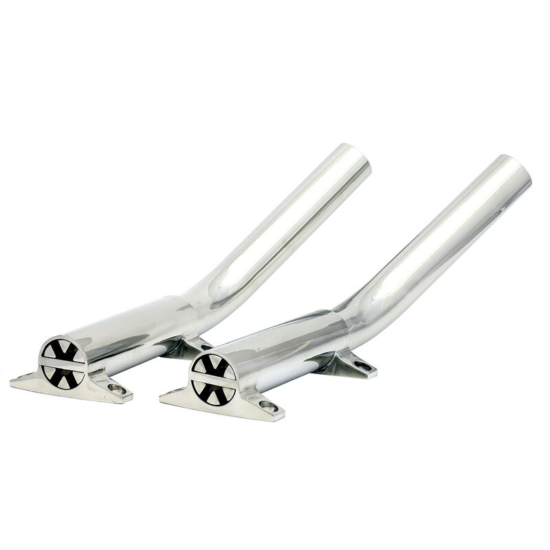 Tigress Cast Stainless Steel Side-Mount Outrigger Holders, Pair 1-1/8" ID. image number 1