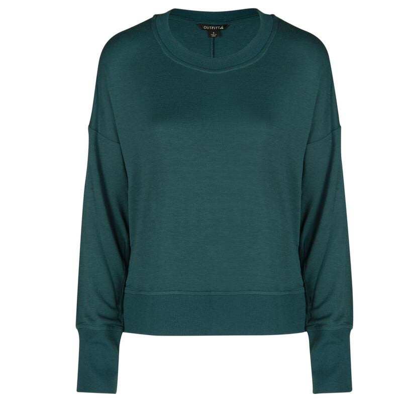 OutFitt Women’s Drop-Sleeve Lounge Sweatshirt image number 5