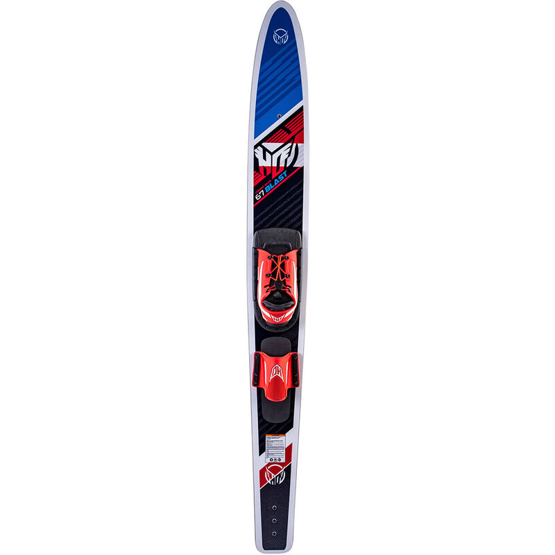 HO Blast Combo Waterskis with Blaze Bindings and Rear Toe Strap image number 4