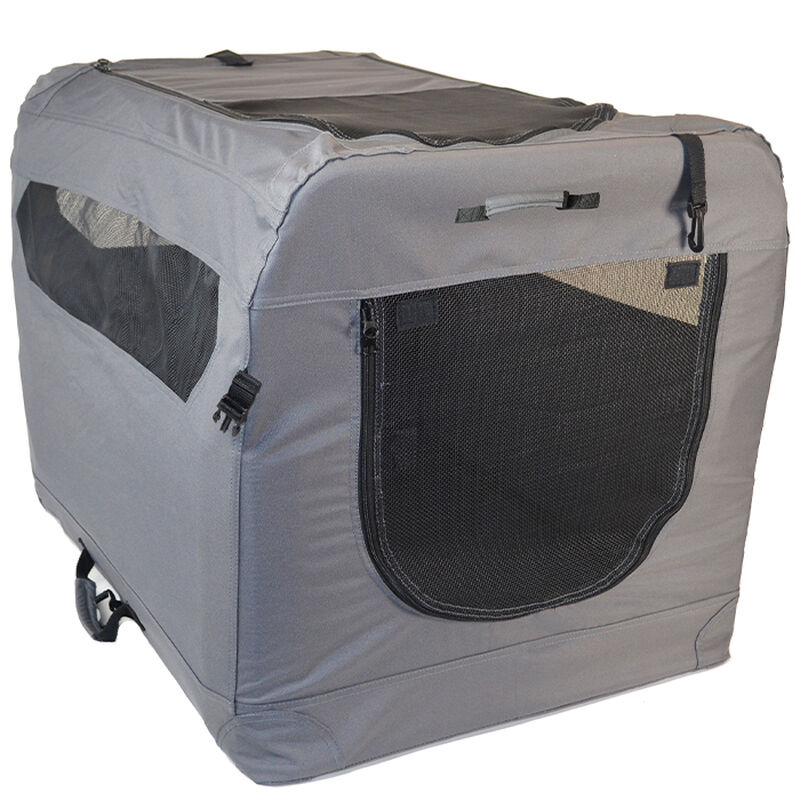 Soft Sided Portable Dog Crate, Large image number 1