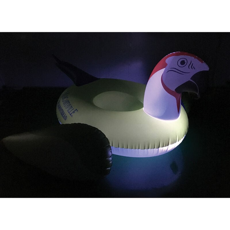 Margaritaville Parrot Head Pool Float With LED Lights image number 4