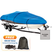 Covermate Imperial Pro Euro-Style V-Hull I/O Boat Cover, 18'5" max. length