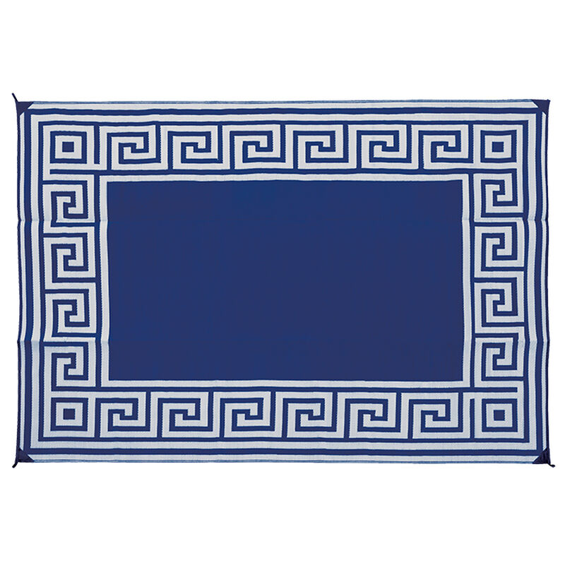 Reversible Greek Motif Design Patio Mat image number 25