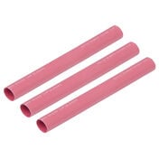 Ancor Adhesive-Lined Heat Shrink Tubing, 16-10 AWG, 3" L, 3-Pk., Red