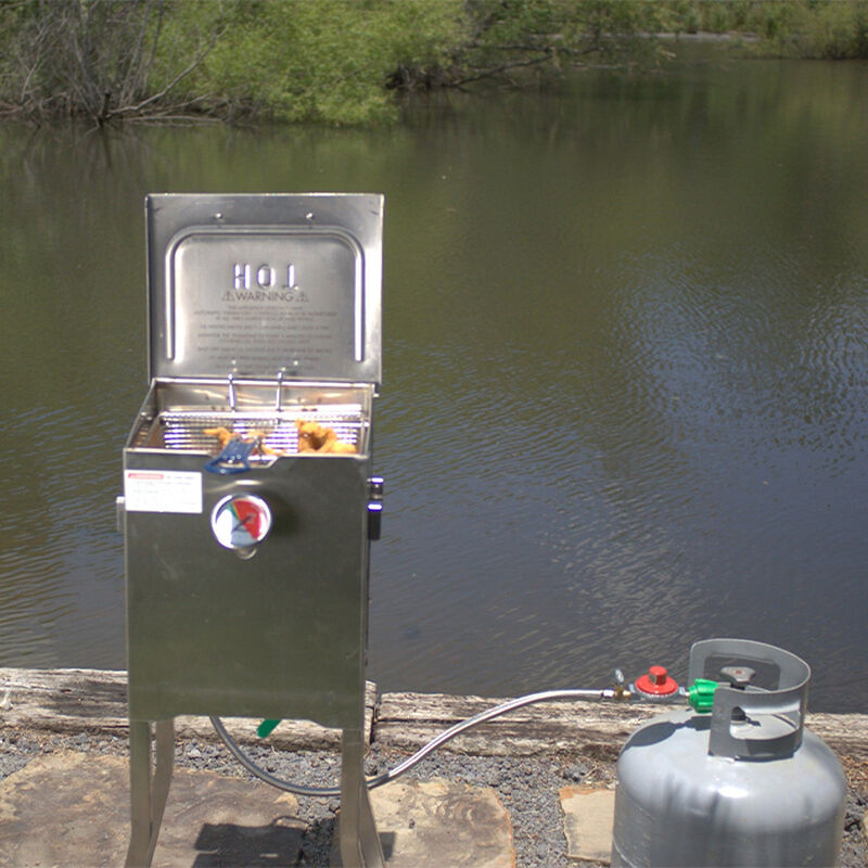 Bayou Classic&reg; 2.5-gal Stainless Bayou Fryer image number 2