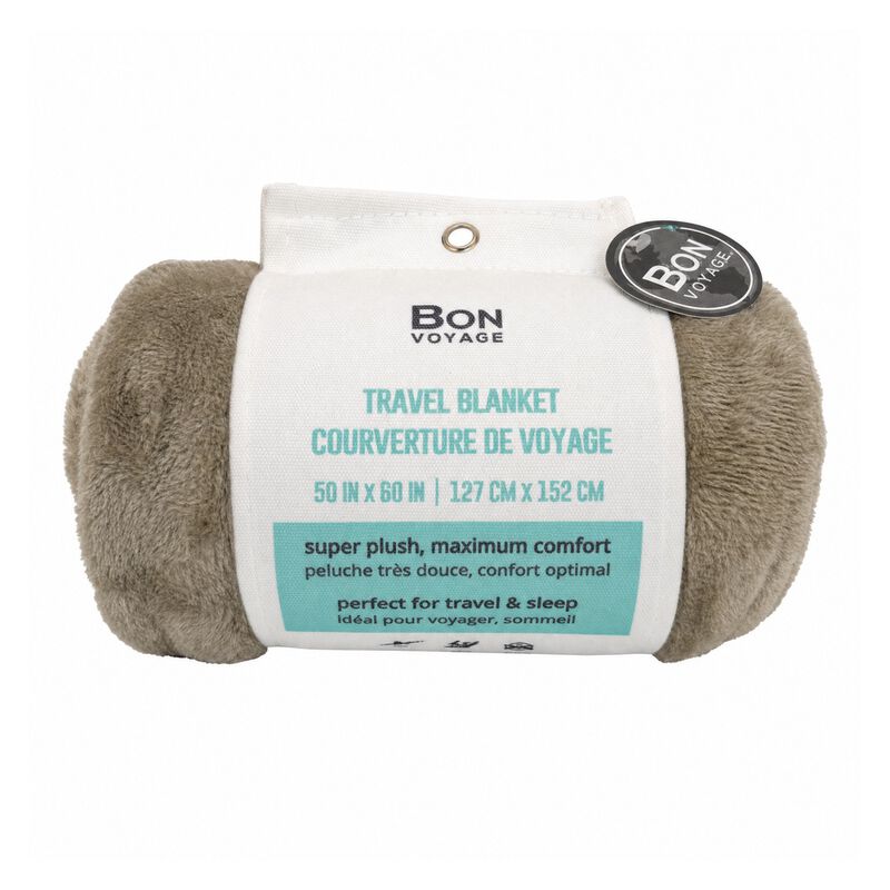 Bon Voyage Travel Blanket 50 in x 80 in