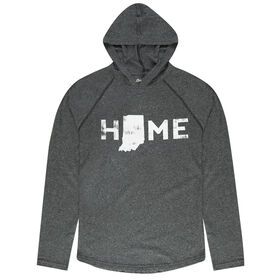 Local Yokel Men&rsquo;s Indiana Long-Sleeve Hooded Tee