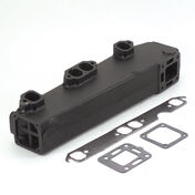 Replacement Manifold, Mercruiser V8 Manifold With End Riser, port side ...