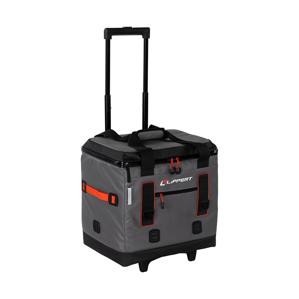 Lippert Adventure Pro 40-Can Wheeled Cooler - Gray