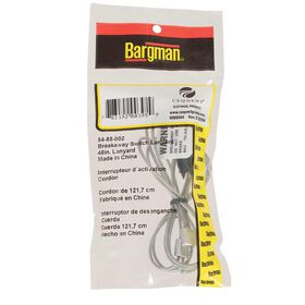 Replacement Cable (48") & Nylon Pin Assembly