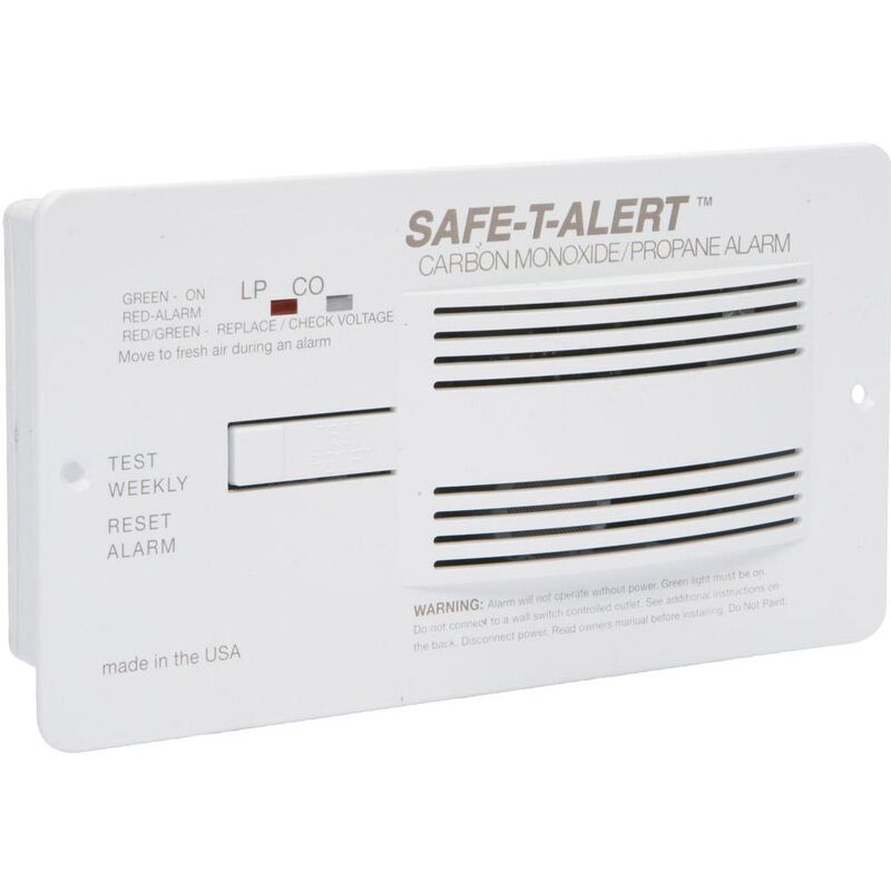 Safe-T-Alert Carbon Monoxide/Propane Alarm, White image number 1