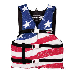 Airhead Adult Stars & Stripes General Purpose Life Vest