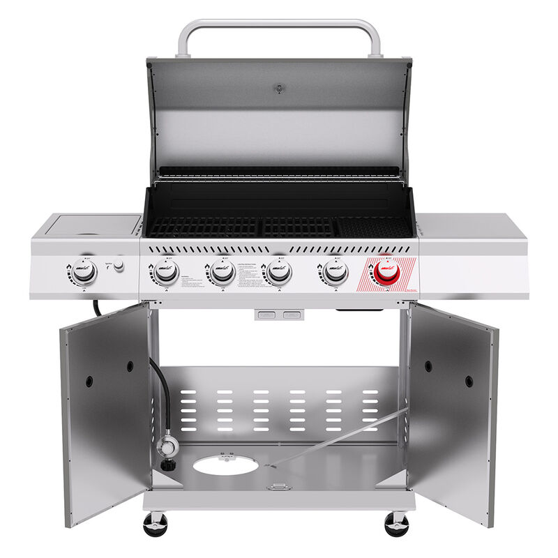 Royal Gourmet 5-Burner Propane Gas Grill with Side Burner and Sear Burner image number 11