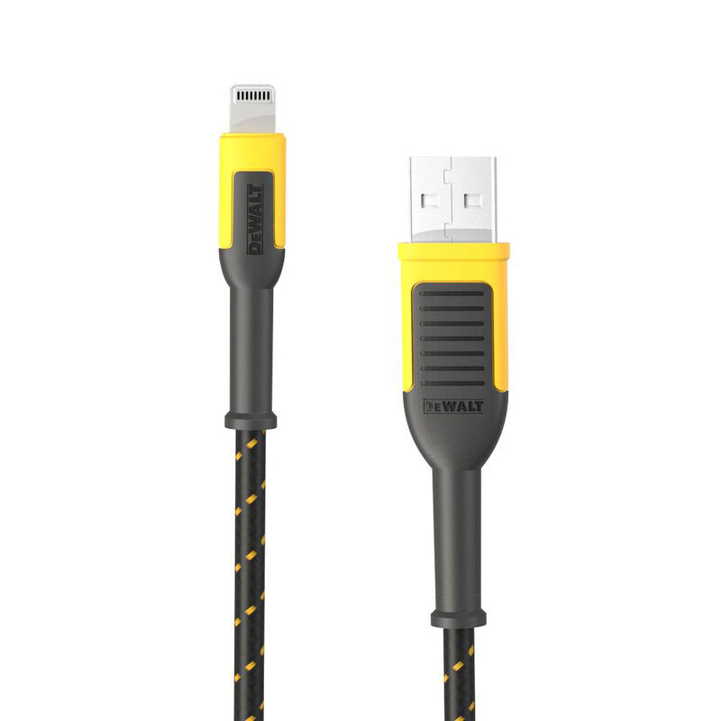 Dewalt 4' Reinforced Lightning Charging Cable image number 1