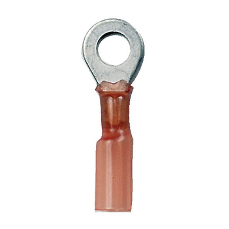 Ancor Heat Shrink Ring Terminals, 12-10 AWG, 1/4" Screw, 3-Pk. image number 1