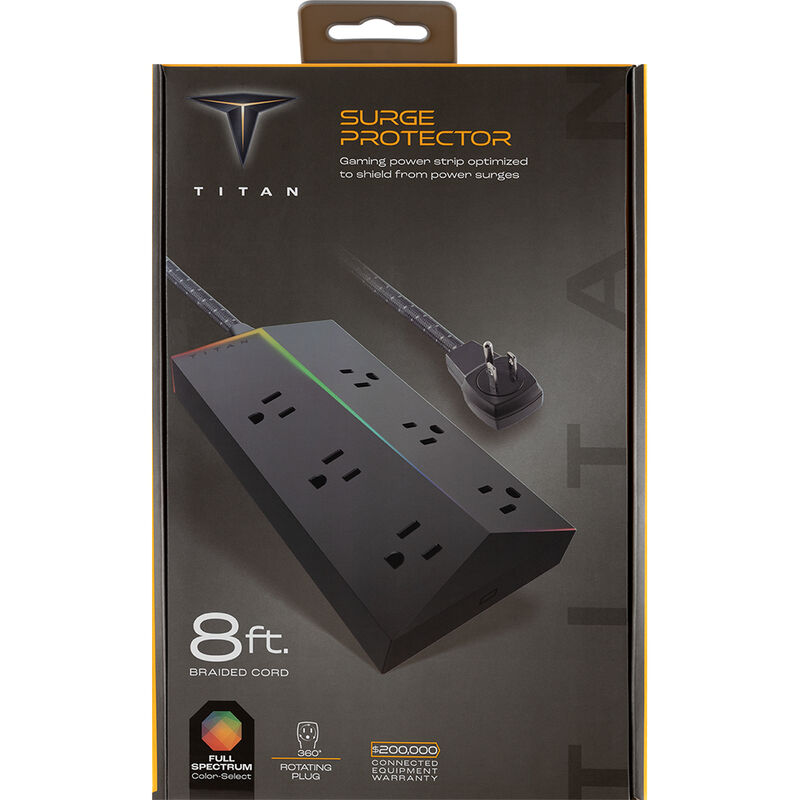 Titan 6-Outlet Surge Protector image number 4
