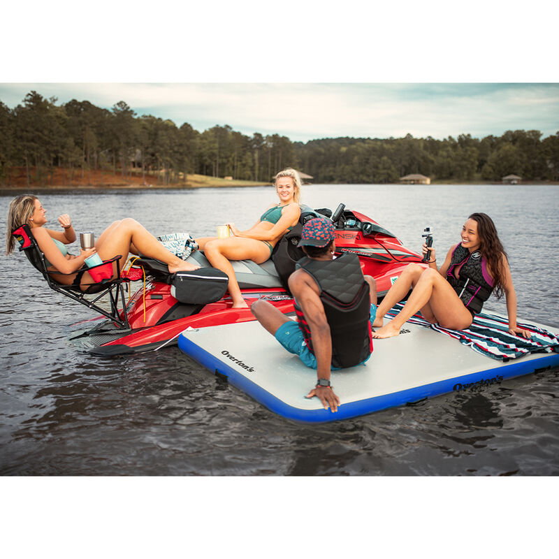 Overton's Inflatable Floating Dock, 8' x 5' x 6" image number 4