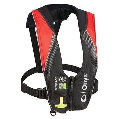 Onyx A/M-24 All Clear Automatic/Manual Inflatable Life Jacket (PFD)