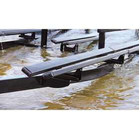 Caliber 2" x 4" Bunk Wrap Kit, 24' Roll with 4 Endcaps, Black