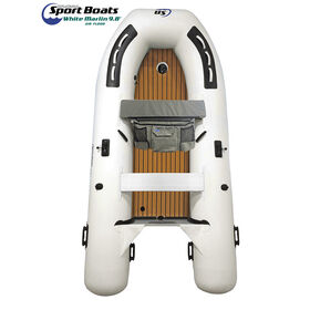 Island Hopper White Marlin 9.8' Air Floor Inflatable Sport Boat