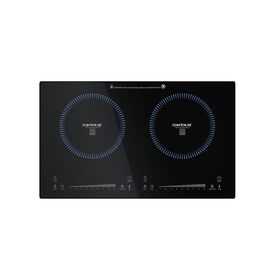 CONTOURE Deluxe Built-In Double Burner Induction Cooktop &ndash; Camping World Exclusive!
