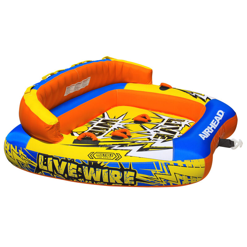 Airhead Live Wire 3-Person Towable Tube image number 1