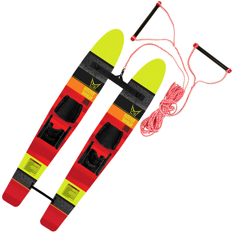 HO Skis Hot Shot Trainer Water Skis With Rope image number 1