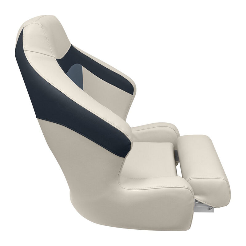 Wise Premier Pontoon XL Bucket Seat with Flip-Up Bolster image number 3