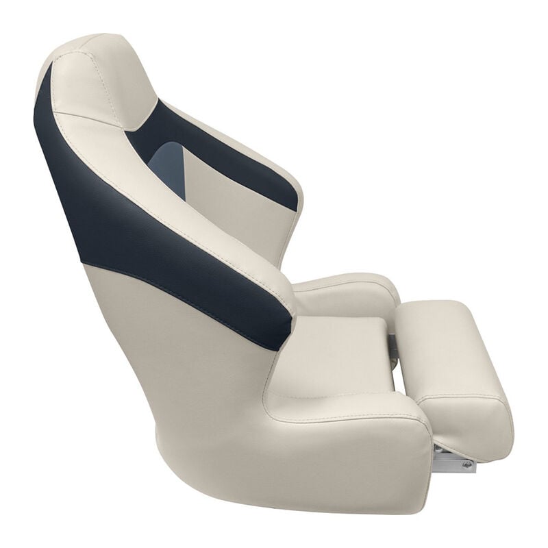 Wise Premier Pontoon XL Bucket Seat with Flip-Up Bolster image number 7