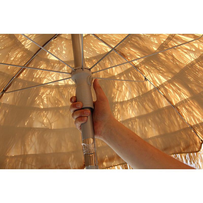 Palapa Tiki Patio Umbrella 6 ft - Whiskey Brown image number 4