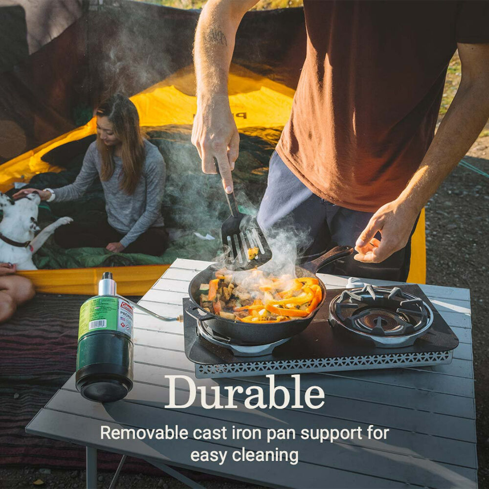 バーベキュー・調理用品 Coleman PEAK1 Amazon.com: Coleman PEAK1 2-Burner Portable Camping Stove, Premium