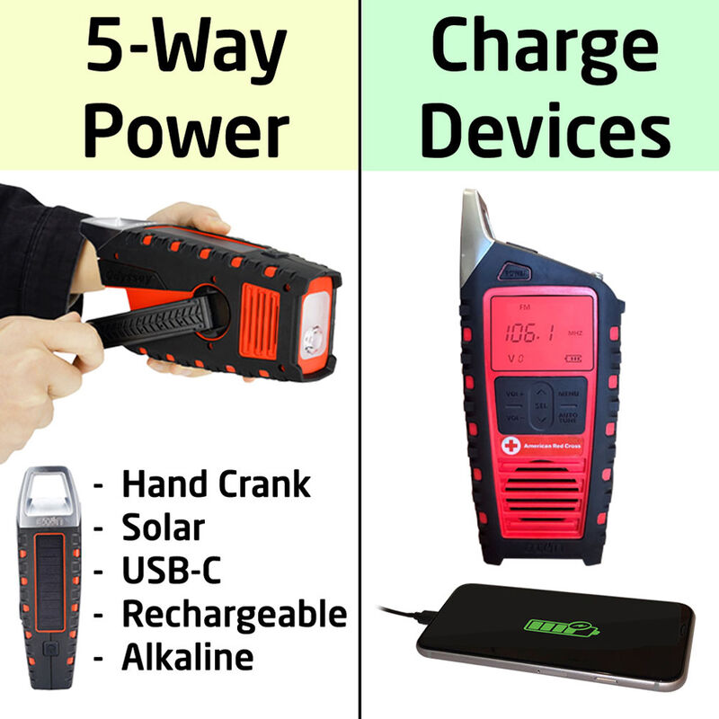 Eton Odyssey American Red Cross Emergency Weather Radio image number 4