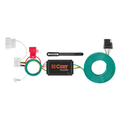CURT 56378 Custom Wiring Connector, 4-Way Flat, Select Honda Odyssey