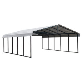 ShelterLogic Arrow Carport, 20'W x 24'L x 7'H