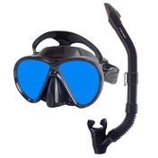 Head Cobalt Ice Mask/Purge Snorkel Set