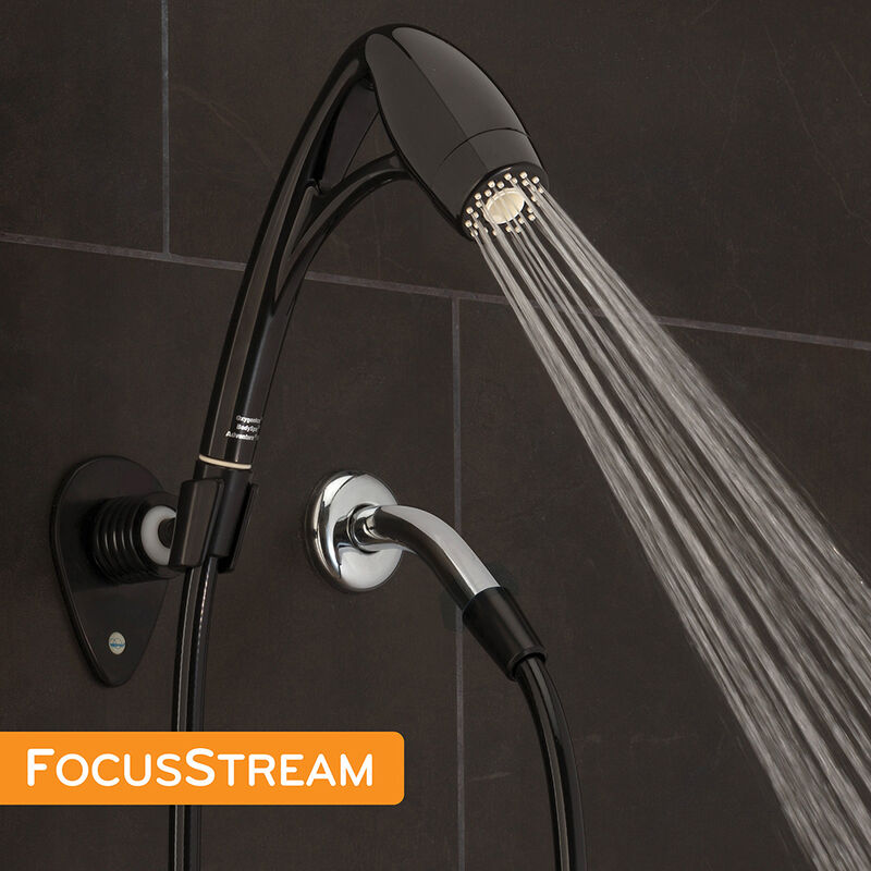 Oxygenics BodySpa Adventure RV Handheld Shower Head Kit, Black image number 11