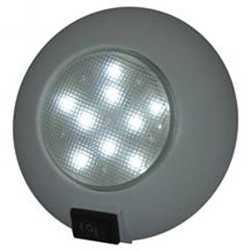 T-H Marine LED Dome Light With Switch, 6 Red/9 White LEDs image number 2